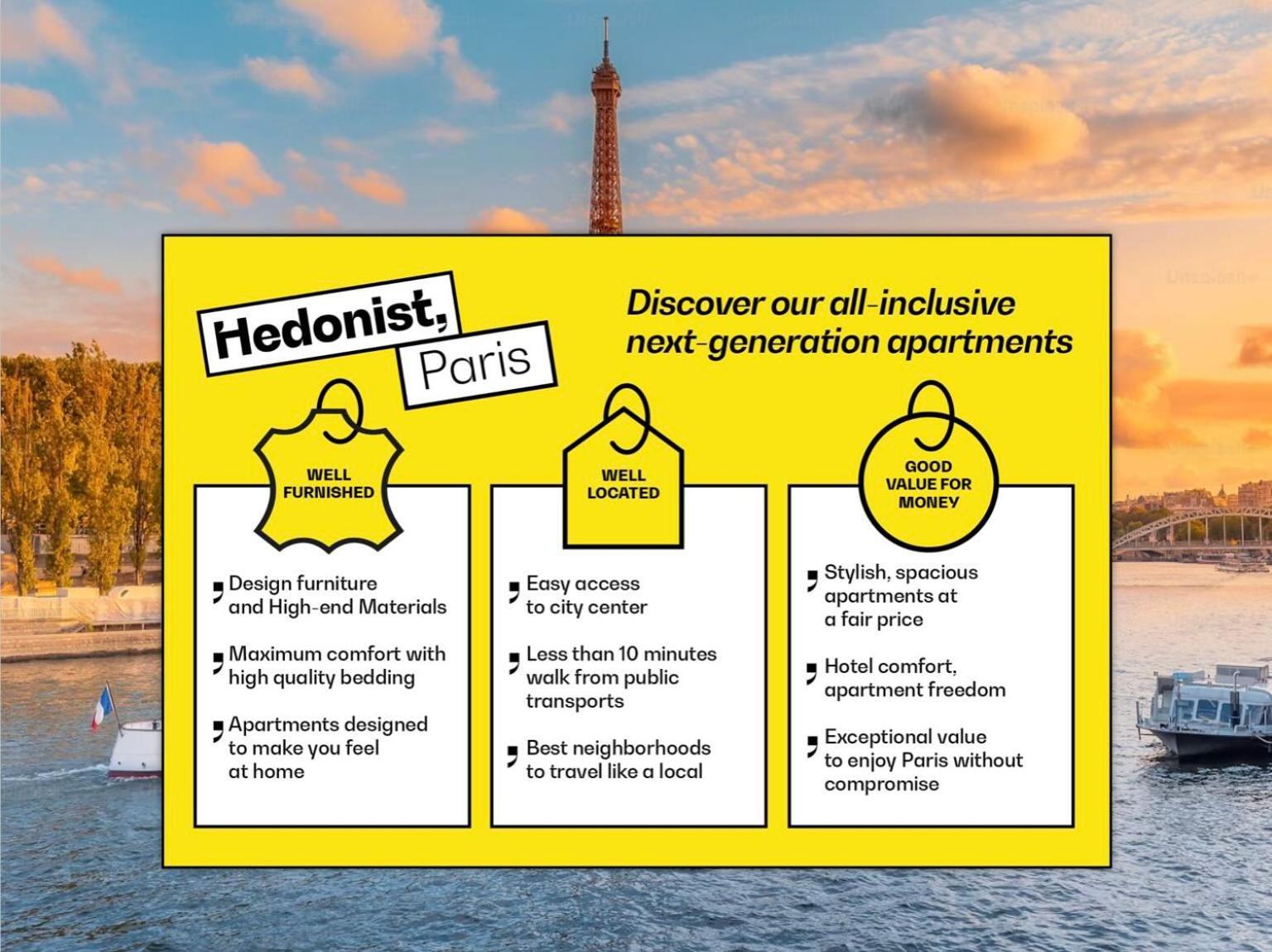 Cosy & Design 4 Guests - Eiffel Tower *